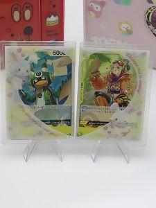 2023 Sanrio Heart Shaped PVC Card Holder 3 Inch Instant Camera ID Holder Love Idol Clip Business Storage Display Supplies