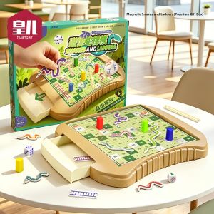 HUANGER | Educational Magnetic Family Interaction Snakes and Ladders Board Game