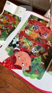 Đồ chơi xếp hình phiên bản Cổ Tích Nghệ Thuật Mideer Artist Puzzle 66 59 pcs thumbelina little Red riding hood