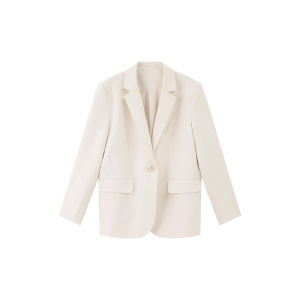 Sweet Style Womens Suit Jacket Shoulder Padded Slim Fit Casual Leisure Outerwear Spring Autumn New Model Korean Fashion