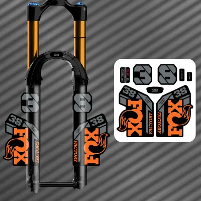 Waterproof Decal Stickers for Mountain Bike Fork