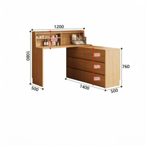 Expandable 90-degree Adjustable Storage Cabinet