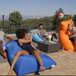 Yogibo Zoola Support — Outdoor Back & Arm Cushion | Water-Resistant Ergonomic Pillow