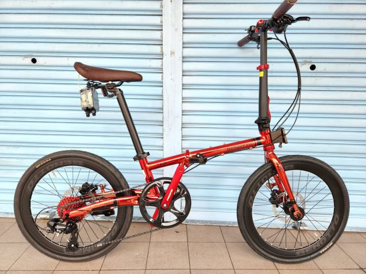 Chromoly frame folding bike outlet