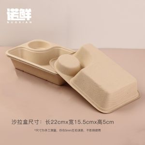 Hộp Đựng Salad Dùng Một Lần Thân Thiện Với Môi Trường Có Thể Phân Hủy Hộp Đựng Cơm Sushi Hộp Đựng Thức Ăn Nhẹ Hộp Đựng Thức Ăn Nhanh