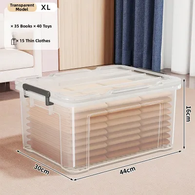 evesigar | Transparent Durable Large Capacity Storage Box