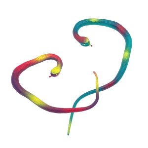 Soft Rubber Realistic Small Snake Toy for Kindergarten Children Cute Scary Elastic Colorful Fake Snake Animal Model