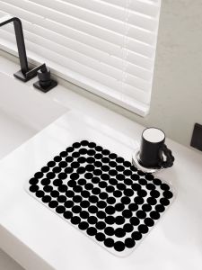 Thảm Chống Trượt Dày Cho Bồn Rửa Nhà Bếp Thảm Chống Thấm Nước Thảm Chống Nóng Cho Bồn Rửa Chén Thảm Trang Trí Bàn Ăn Đơn Giản Hiện Đại