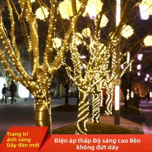 YUANMUXUAN | Outdoor Tree Decorative Solar LED Light String