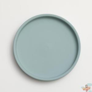 Jiaxun | Circular Ceramic Waterproofing Tray Decorative Morandi Color Plain Thickened Base