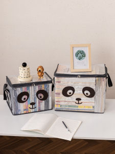 กล่องเก็บหนังสือใสสำหรับโต๊ะทำงานในห้องเรียน กล่องเก็บของแบบพกพาที่สวยงามสำหรับเด็ก เหมาะสำหรับใช้ในบ้านและโรงเรียน