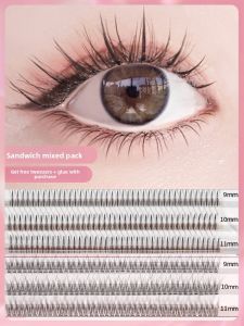 MONLEYTA | Self-Adhesive False Eyelashes Single Cluster Set