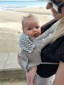 Tautoko Baby Carrier Ergonomic Soft Cotton Newborn to Toddler Maximum Support Comfort Hands Free Carrier Baby