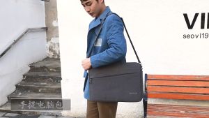15.6 inch Laptop Bag Waterproof Laptop Bag for Men Shockproof Computer Bag Office Business Bag