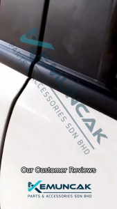 (100% Genuine) MAZDA BT50 | Outer Door Glass Moulding / Door Glass Outer Lining