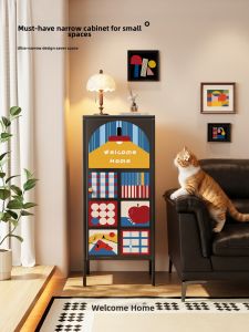 HAOJIUBUJIAN | Retro Steel Storage Cabinet