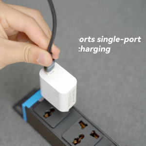 Essager 18W Pengisi daya GaN USB-A mendukung pengisian cepat untuk perjalanan adaptor