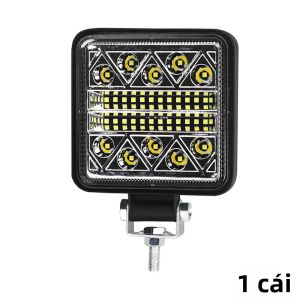 Đèn LED Làm Việc 102W Đèn Chiếu Sáng Ban Ngày DRL Đèn Pha Cho Xe Địa Hình Xe ATV Xe UTV Máy Kéo Xe Tải - Đèn Lái Xe 34SMD
