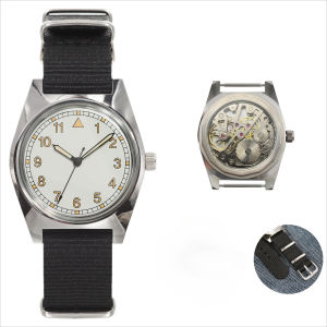 Heimdallr | Mens pilot watch 36MM vintage Chinese watch Shanghai 8120 manual movement suitable for mens holiday gifts