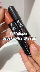 MAKE OVER Color Stick Gloss Crayon 3g - Lipstick Gloss