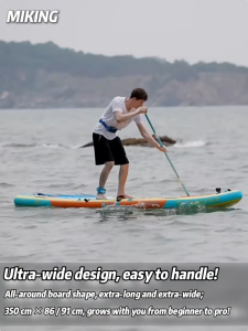 Surfboard Inflatable Stand Up Paddle Board Adult Racing Water Skim Board for Sea Use Outdoor Surfing Paddling and Water Recreation