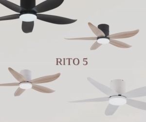 [✅SG Safety Mark &AuthorizedSeller]High Quality N*E*W DC Motor Smart Ceiling Fan with LED&Remote Control Rito5
