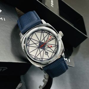 ความค่า คุณค่า แบรนด์แท้ นาฬิกาข้อมือ โทมิ สายหนัง สไตล์นักธุรกิจ สำหรับผู้ชาย เหมือนกันแบรนด์ 40 มม