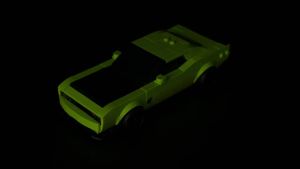 LED Light Set Suitable for LEGO Dodge Challenger SRT Hellcat Sports Car #77237 Building Blocks