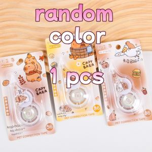 Cartoon Correction Tape 6M Large Capacity Pastel Color Whiteout for Student Homework School & Classroom Rewards