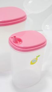 Wadah Minyak Goreng 2 Liter Botol Tempat Penyimpanan Susu Teko Plastik Serbaguna Oil Pot Serbaguna