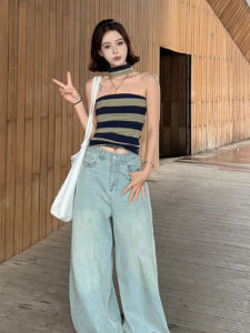 YUEZHONGWEI | เสื้อกั๊กสายเดี่ยวคอวีแขนกุดทรงเข้ารูปสำหรับผู้หญิงในช่วงฤดูร้อน ทรงเข้ารูป แขนกุด เสื้อผ้าทำงาน เสื้อผ้าทำงานแบบลำลอง