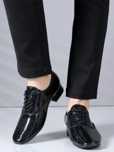 Giày Khiêu Vũ Nam Đế Mềm Thoáng Khí Giày Khiêu Vũ Hiện Đại Bằng Da Thật Giày Khiêu Vũ Ngoài Trời Giày Khiêu Vũ Công Sở