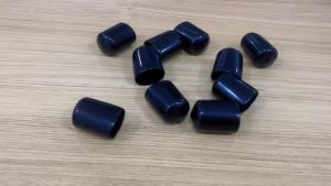 10-50pc Rubber End Cap PVC Rubber Cap Silicone Sleeve Screw End Cap Plastic Pipe Sleeve Hub Thread Protector Cable End Cover