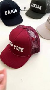 PEEWEE Topi Trucker Hat Topi Baseball Anak Topi Anak City Series Katun Twill Laki-Laki Perempuan