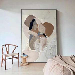 ZUOLEJIA | Simplicity Zen Style Textured Living Room Decorative Art Abstract Large Painting