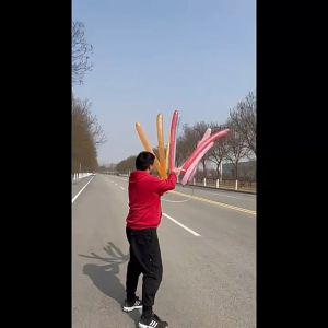 Party Favors and Giveaways For Kids Souvenir Flying Magic Long Balloons with Whistling Noise Rocket Balloons Outdoor Boys and Girls Funny Game Assorted Colorful Ballon