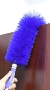 【Ghopeful】Household Dust Remover Brush Long Handle Bendable Multi-purpose Brushes Gap Dead Angle Cleaning Brush Fan Brush Dust Removal Tool Microfibre Dust Remover Cleanning Brush For Car Air-conditioner Shutter Clean