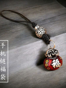 Mini Lucky Money Bag Phone Charm Womens Fashion Luxury Lightweight Premium Quality Mobile Phone Chain Attract Wealth Good Luck