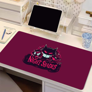 Mouse Pad P-Pokemon Gengar Large Gamer Keyboard Desk Mouse Mat Carpet Laptop Natural Rubber Tapis Souris Gaming Notbook Mousepad