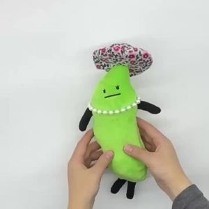 31cm New Secret Staycation Plush Toy Edamame Family Doll Cute Cartoon Stuffed Soft Toy Birthday Christmas Gift For Children