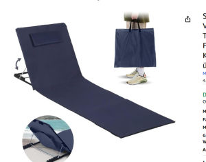Portable Adjustable Camping and Beach Mat