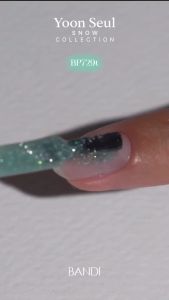 [Bandi] Bộ sưu tập 8 màu nhũ flash gel Yoon Seul snow collection Hàn quốc Độ bóng cao Bền