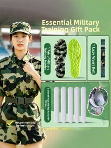 ZUYINBULUO | Military Training Set Camouflage Belt Shoe Pads