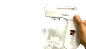 RZ-W3 Blue Ray Disinfectant Spray Handheld Wireless Atomizer Sanitizer / Spray Gun 800ml