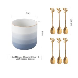 European Elegant Creative Stainless Steel Forks and Spoons