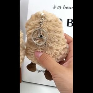Gantungan Kunci Amuseables Peanut Boneka Bulu Lembut Plush Bag Charm Keychain Lucu
