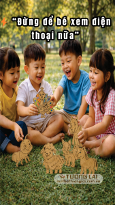 Bộ đồ chơi DIY mô hình động vật cho bé – giấy Carton 3 lớp an toàn – Combo 5/10/20 con – giúp bé rời điện thoại phát triển sáng tạo