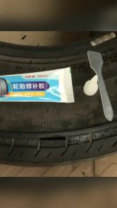 Masely Tire Repair Glue Liquid Strong Rubber Glues Black Adhesive Instant Strong Bond Leather