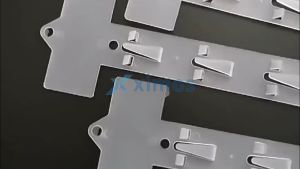 10pcs Sabitan Ng Paninda Plastic Hanging Strips Store Hang Snacks Display Hanger Hooks Merchandising Clip Strips