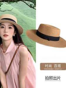 Mũ Rơm Pháp Mới 2025 Cho Nữ Mũ Đi Biển Mũ Rơm Mũ Che Nắng Mùa Hè Mũ Rơm Đan Mũ Rơm Thoải Mái Mũ Rơm Có Thể Gập Lại